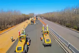 长治市国道208项目改扩建工程施工“进度条”持续更新图片