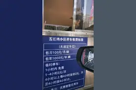男子停车两小时被收4000元停车费，不交钱不让走，律师:如车主曾经逃过费 停车场做法符合法律规定图片