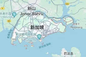 新加坡面积只有台湾的1/40不到，经济却占了3/4。图片