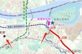 再谈江阴地铁2号线，线路怎么走？纸上谈兵一下～～图片