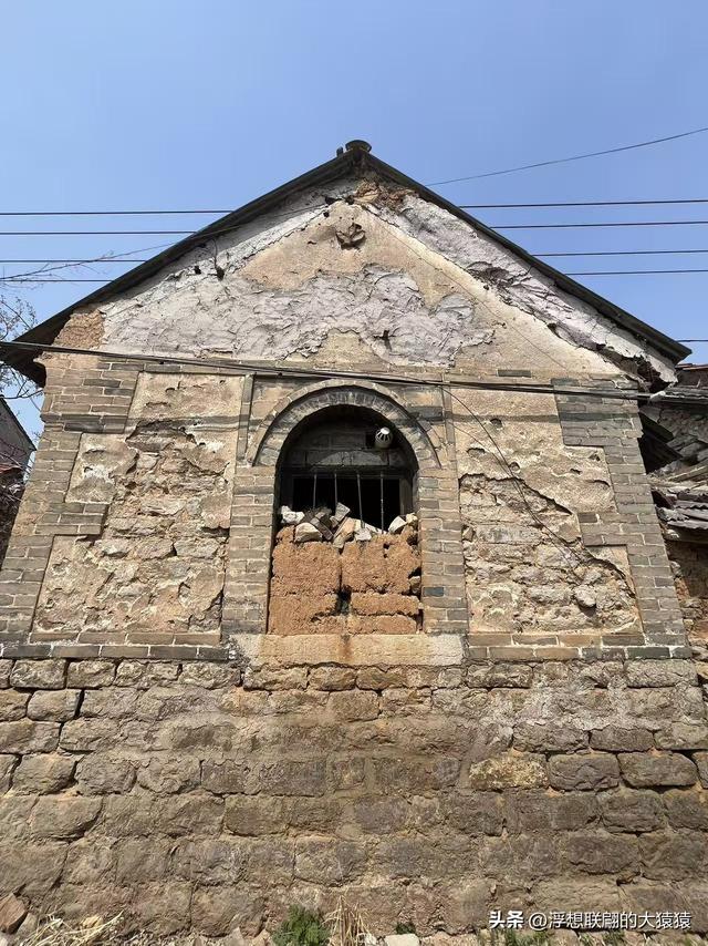 博山石马乡的中石马，留有众多古宅和古庙、古槐