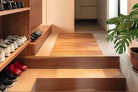 越来越多人不在门口放“地垫”了，建议学他家的做法，干净还耐用图片