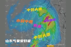 春雨贵如油！五一期间山东大范围中到大雨来袭，超算预测局部暴雨图片