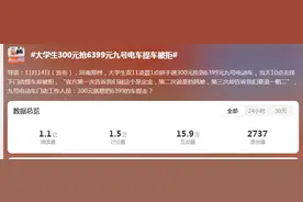 大学生300元抢到电动车提车被拒：宣传可能误会，诚信不能误导图片