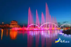 重磅!!嘉峪关讨赖河音乐喷泉灯光秀最新开放时刻表来啦!!!图片