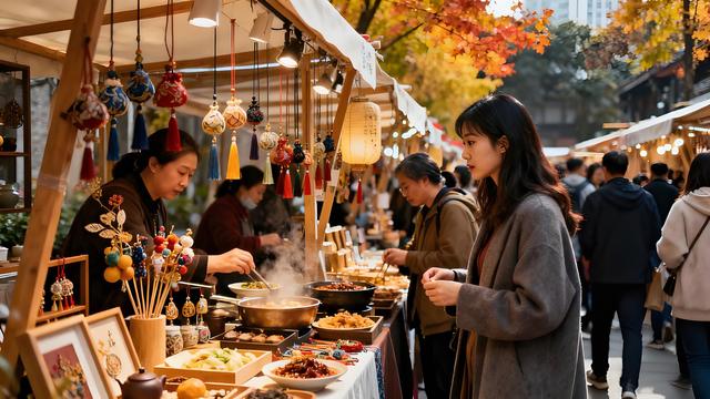 金杏摇风碎玉影，丹桂浮香染云章 —— 漫步蓉城清秋长卷