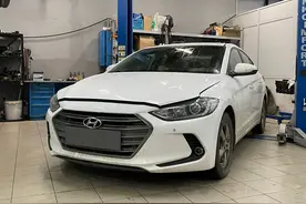 2017款伊兰特G4NA发动机维修，冷车敲缸，行驶里程17.1万公里！图片