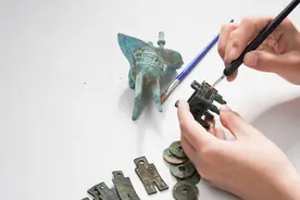 还原《天工开物》里青铜器铸造过程——失蜡法 #天工开物图片