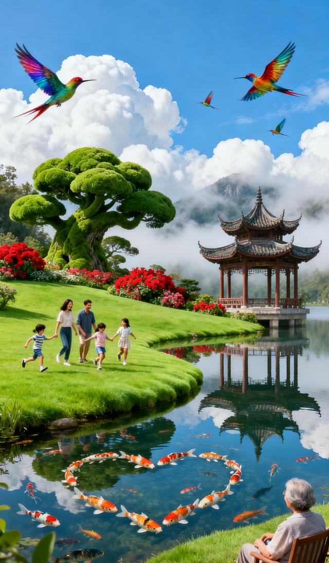 秘境园景：自然织就的画笺！