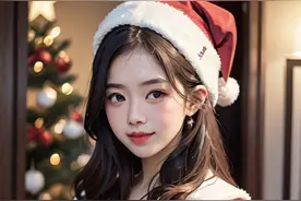 AI美女|圣诞系列·第04期图片