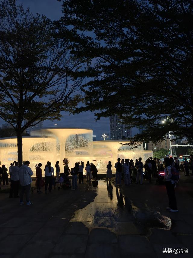 莲花山公园的冬季