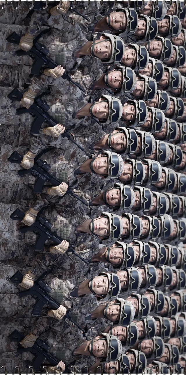 阅兵训练高清大图来了