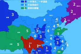 全国各省市女生温柔值/武力程度分布图，四川和重庆惊讶了图片