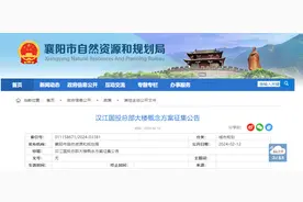 襄阳将建超高层地标建筑！位于东津新区！图片