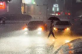 今天午后到夜里淮河以南有较大范围强对流天气 夜里到明天我省有大风降温过程图片
