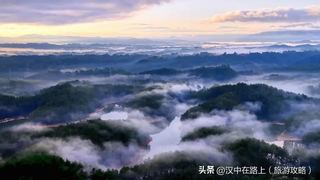 汉中版“千里江山图”终于被我拍到了!