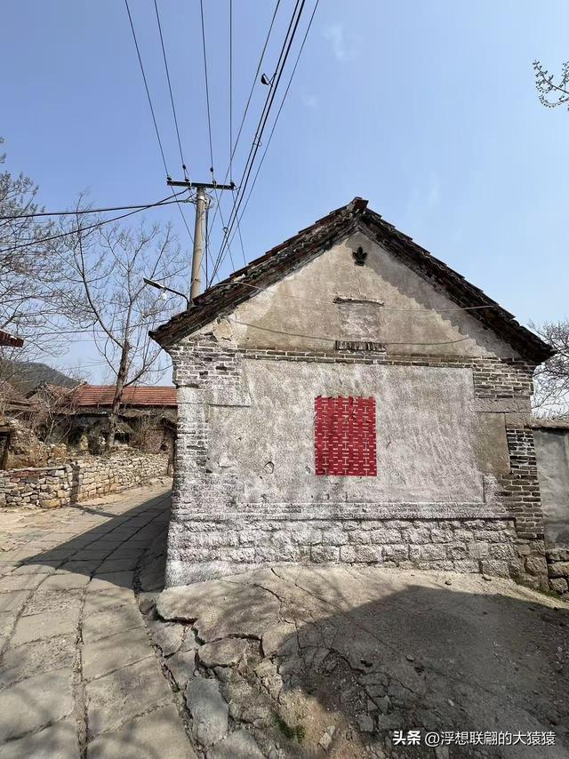 博山石马乡的中石马，留有众多古宅和古庙、古槐