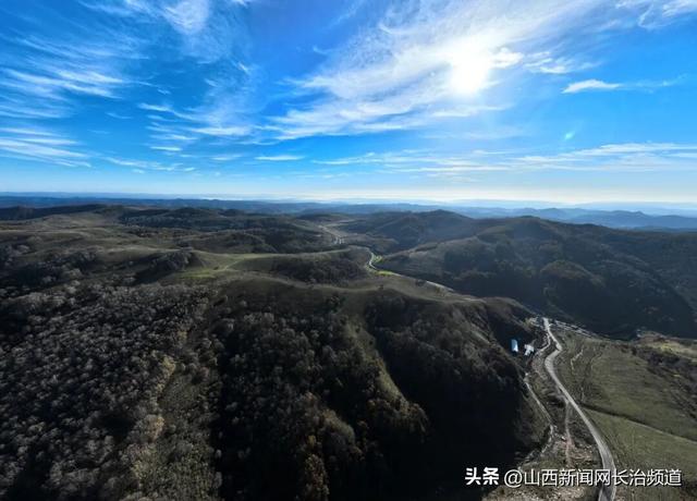 沁源的秋：一半湛蓝，一半绚烂