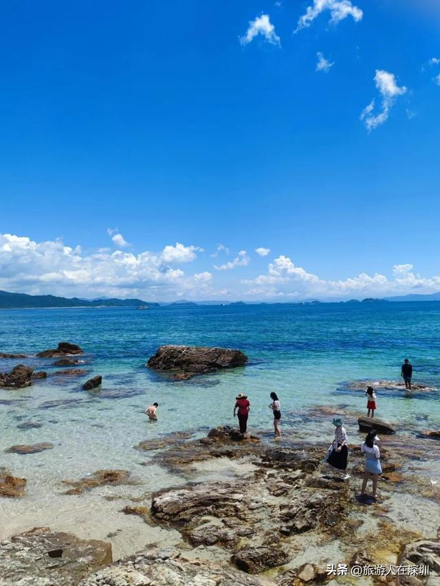深圳杨梅坑海滩游玩全攻略，探秘山海间的梦幻，全家赶海理想之地