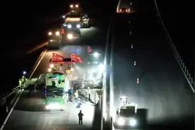 年底通车！国道108线忻州段“五一”假期不停歇图片