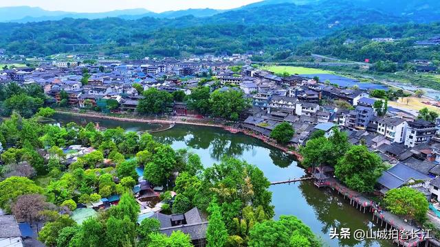 四川有这么一座免费古镇，它景色和水墨画一样，烟火气还很浓