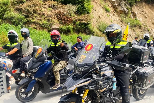【秦风古韵 清凉礼县】引擎与山水共鸣——摩友集聚湫山 共赴骑行盛宴