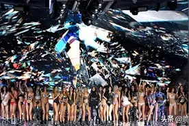 好尴尬！Lisa压轴维密用一块布遮羞，模特全程无视，比往届差太多图片