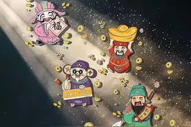 每日自己默念一遍：暴富，发财，暴富，发财！图片