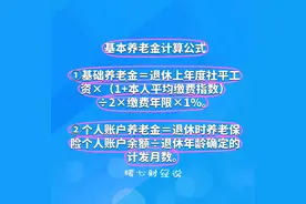 2025年起退休新规实施，63岁退休，缴费年限20年，养老金多少钱？图片