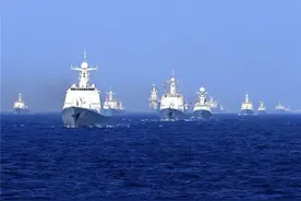 人民海军，生日快乐！图片