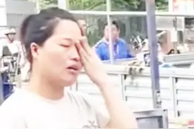 身怀六甲，无奈顶着烈日出来摆摊。城管驱赶，毫无人性执法！图片