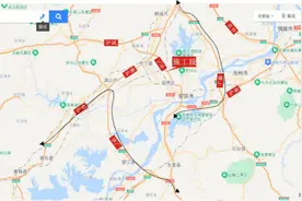 这段高速即将施工！期间所有车辆限速40KM/h！图片