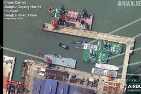 外媒：中国第四艘航母现身，新技术方向图片