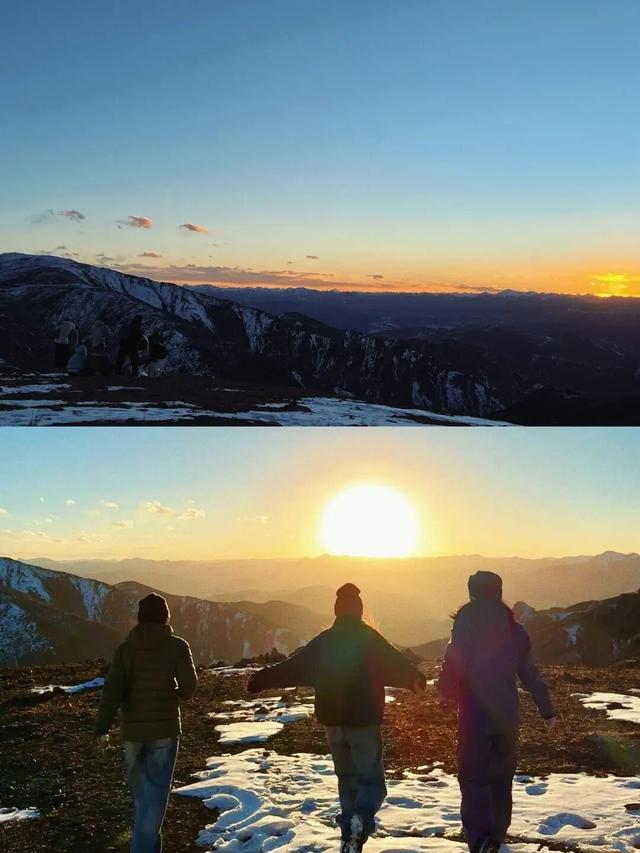 不说了，我要去四川玩雪了！