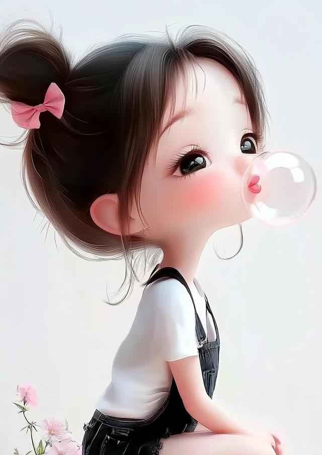 头像‖泡泡女孩