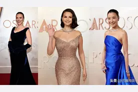 奥斯卡红毯女星很敢穿，寡姐变了，盖尔加朵裹床单，Lisa像服务生图片