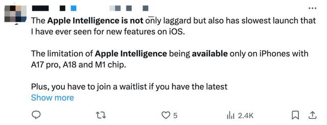 iPhone 17在中国卖爆，硬件升级才是真刚需，AI只能靠边站