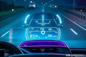 用高德地图，设置HUD抬头显示功能，所有汽车通用图片