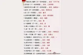 160个谜语，图片