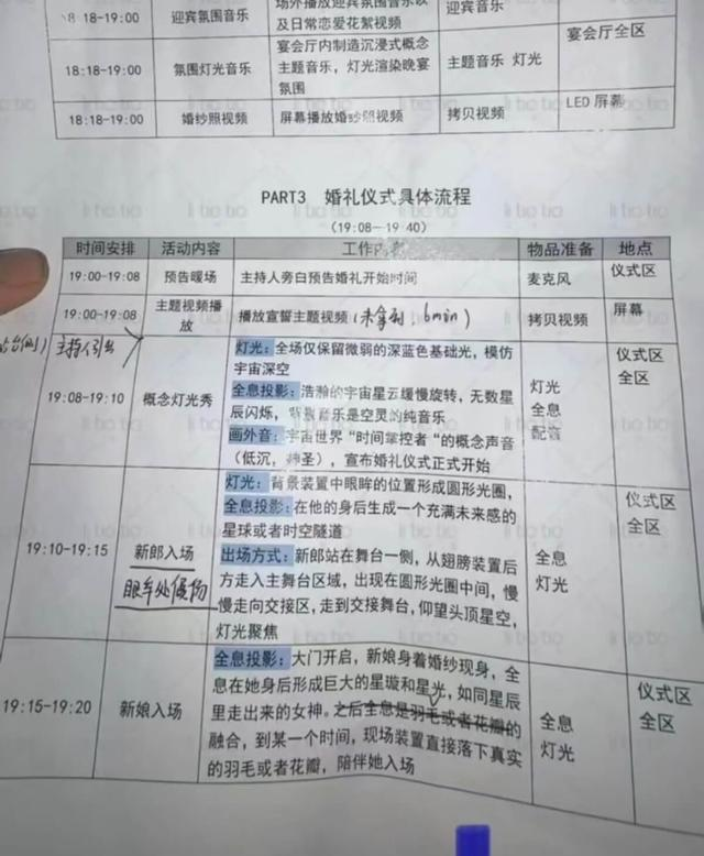 黄子韬徐艺洋婚礼流程曝光！婚礼上和EXO神奇联动！