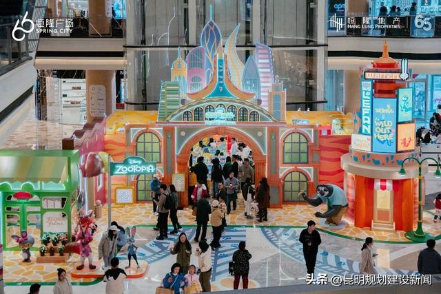 昆明恒隆广场开启《疯狂动物城2》“城”会玩儿主题活动