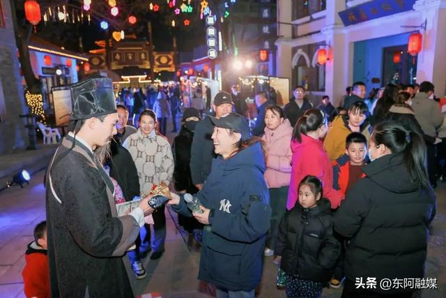 冬至大集燃炸开场！东阿中医药文化旅游区热闹到沸腾！