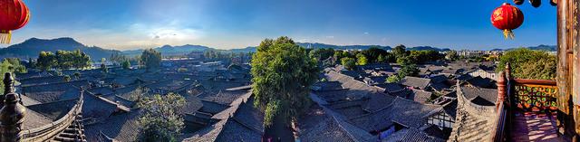 2024深秋四川行14 阆中古城2嘉陵江游船码头、华光楼、中天楼