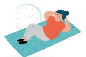 别再傻傻地做卷腹了，瘦肚子最佳的方法，每天20分钟，平坦腹部图片