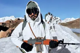 台海南海不平静，中印边境也有大调整，顶住解放军5个军都不够？图片