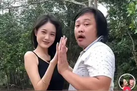 “飞猪夫妇”还真是真实的夫妻，女的长得很漂亮 男方模样猥琐图片