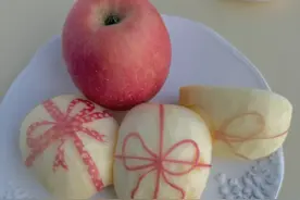 苹果这样切，真的更好吃哦！图片