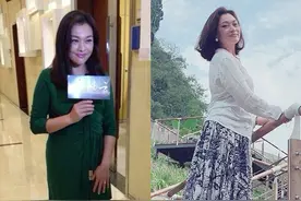 被56岁史可惊艳到：不穿花衣服，裙子宽松，却优雅富态有气质图片