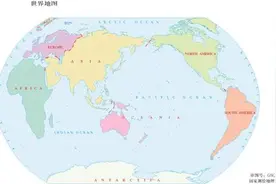 海外华人分布地图图片