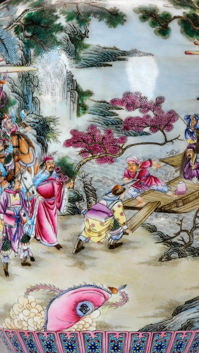 乾隆珐琅彩三国史诗!六大战役暗藏帝王局,天价珍品震撼藏界